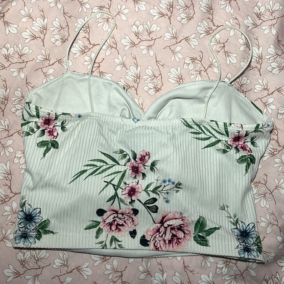 Mini Flowered Top - Picture 3 of 4